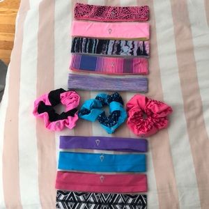 Ivivva headbands and scrunchies
